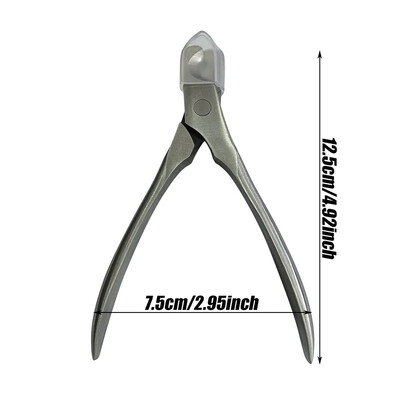 Profesionálny klieštik na pazúry pre domáce zvieratá, ostrý zastrihávač prstov na nohách z nehrdzavejúcej ocele pre psov a mačky