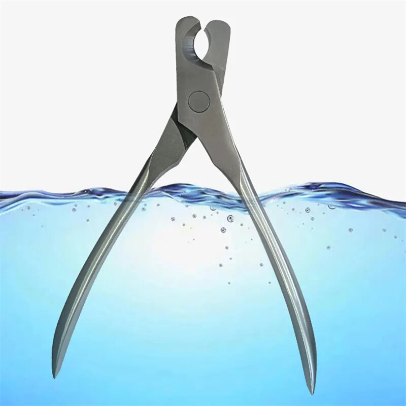 Profesionálny klieštik na pazúry pre domáce zvieratá, ostrý zastrihávač prstov na nohách z nehrdzavejúcej ocele pre psov a mačky