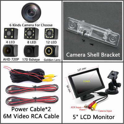 170 laipsnių Fisheye Starlight automobilio galinio vaizdo kamera, skirta Opel Zafira A 1999-2005 Signum 2003-2008 automobilio atbulinės eigos statymo monitorius