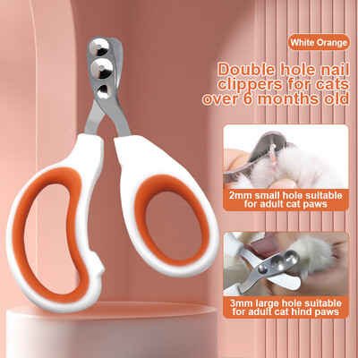 Kimpets profesionalne škare za mačje škare za male mačke, pse od nehrđajućeg čelika Rezač kandži za štene Makaze za njegu noktiju kućnih ljubimaca