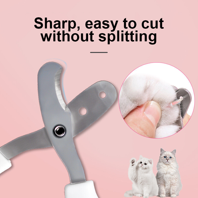 Kimpets profesionalne škare za mačje škare za male mačke, pse od nehrđajućeg čelika Rezač kandži za štene Makaze za njegu noktiju kućnih ljubimaca