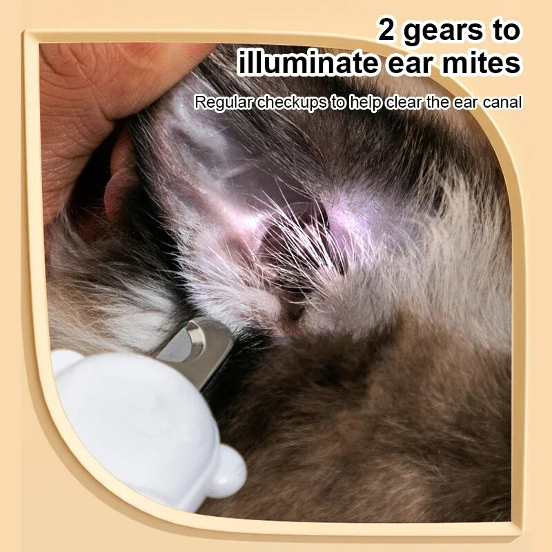 Нокторезачка за домашни любимци с LED светлина Кучета Ножица за подстригване на котки Ножица за пръсти на лапи за нокти