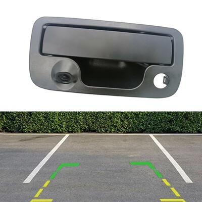 CCD HD automobilio galinio vaizdo atbulinės eigos kameros galinio dangčio rankenos galinio vaizdo kamera, skirta Volkswagen Amarok 2010 2011 2012 2013 2014–2020 m.