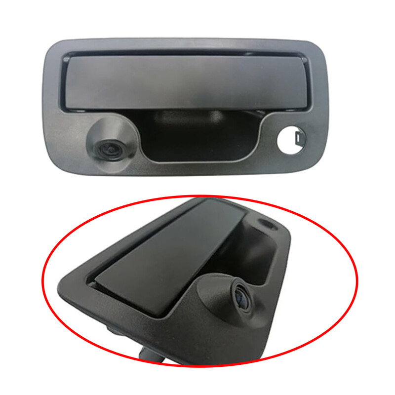 CCD HD automobilio galinio vaizdo atbulinės eigos kameros galinio dangčio rankenos galinio vaizdo kamera, skirta Volkswagen Amarok 2010 2011 2012 2013 2014–2020 m.