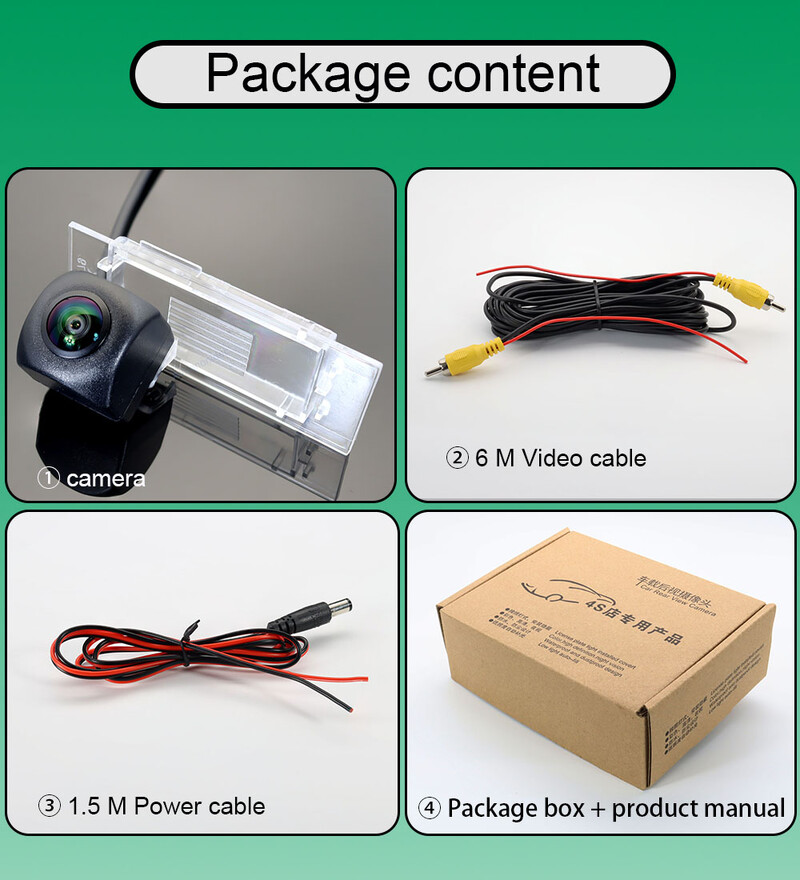 Transporto priemonės galinio vaizdo kamera, skirta Smart Fortwo W453 2014 2015 2016 2017 2018 2019 Automobilių stovėjimo aikštelės atsarginė kamera AHD 1080P 170° FishEye