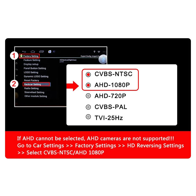 SMARTOUR 4K 180 kraadi kalasilmobjektiiviga auto tahavaatekaamera Full HD öönägemine tagurpidi AHD 1080P kalasilm sõiduki parkimiskaamera