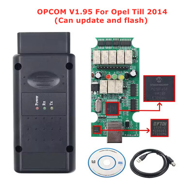 A legújabb Opcom 1.99 V2014 120309a CAN BUS OBD2 szkenner OP-COM V1.99 PIC18F45K80 autódiagnosztikai eszköz Ingyenes szállítás