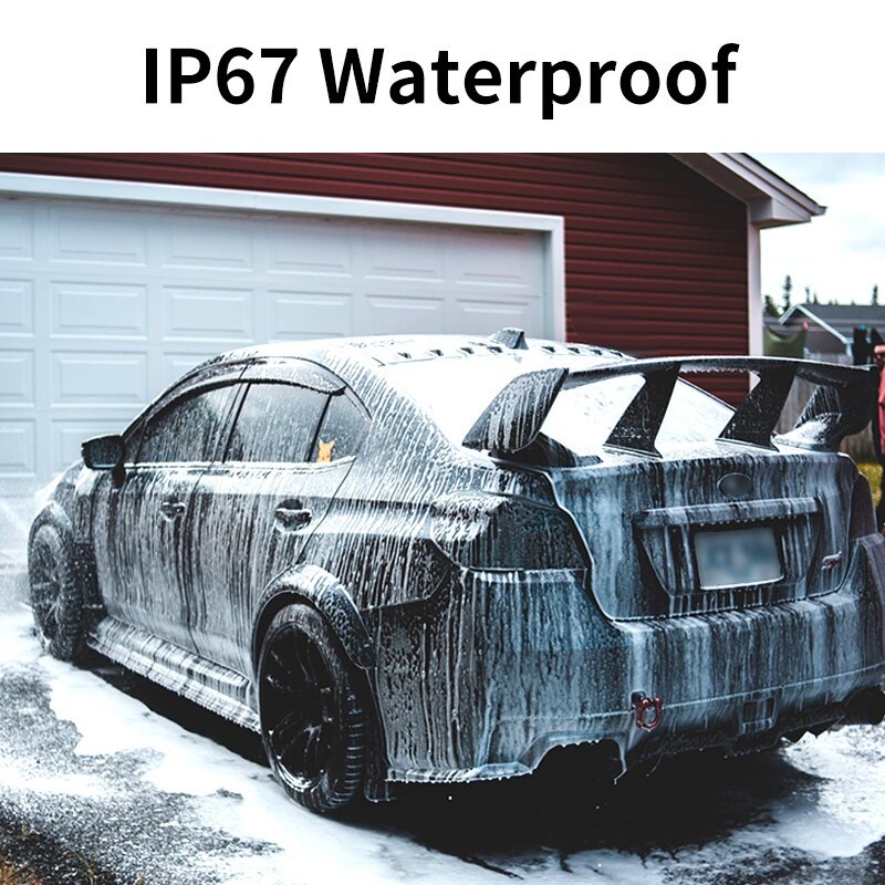 170 laipsnių plataus kampo transporto priemonė AHD HD atbulinės eigos vaizdo zondas Fisheye itin aiškus Night Vision King 1080P kamera