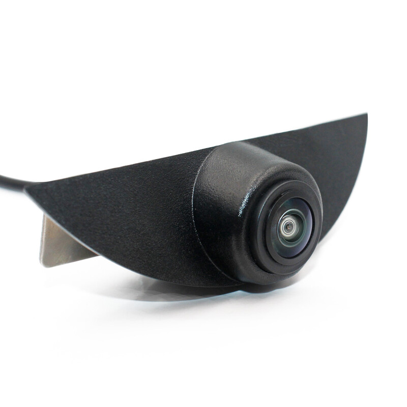 Smartour HD CCD 180° Fisheye priekšējais skats ar logotipu, iebūvēta automašīnas kamera Nissan X-trail Qashqai Tiida Teana Sylphy Sentra Pathfinder