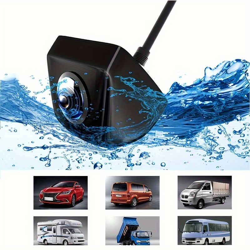 Резервна камера с монитор Система за резервна камера за кола Камера за обратно виждане с 4,3-инчов монитор Безопасно паркиране