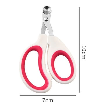 Професионални ножици за котешки нокти Машинка за подстригване на нокти за домашни кучета Тример за нокти на пръстите Консумативи за подстригване на домашни любимци Продукти за малки кучета Кучешки джаджи