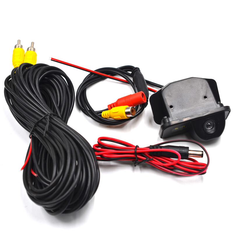 Inteliģenta dinamiskā trajektorija parkošanās atpakaļgaitas auto atpakaļskata kamera CCD HD 170 grādi Toyota Corolla 2011-2016