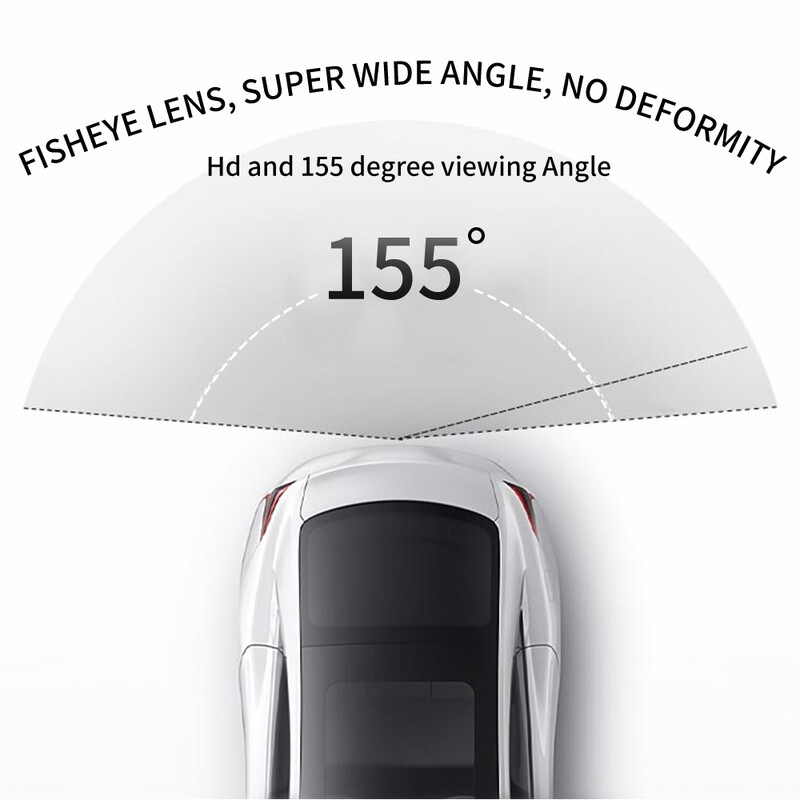 Fish Eyes Parking Reverzna dinamička stražnja kamera za Mercedes Benz W204 W212 W221 S Klasa noćni vid HD CCD 160 stupnjeva