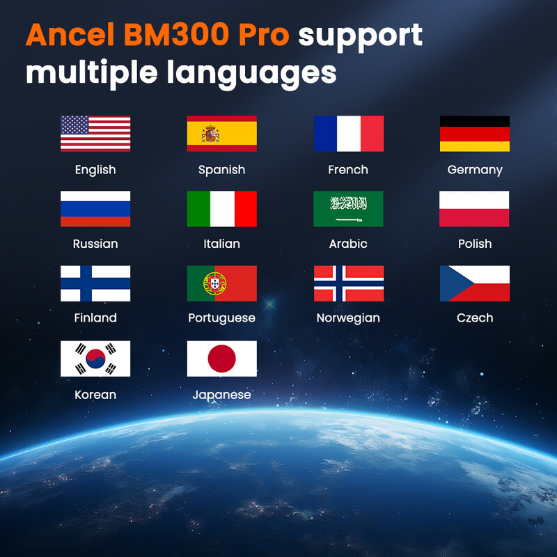 2024. gada jauns ANCEL BM300 Pro akumulatora monitors, 24 V akumulatora testeris, 12 V SOC akumulatora stāvokļa analizatora akumulatora rīki