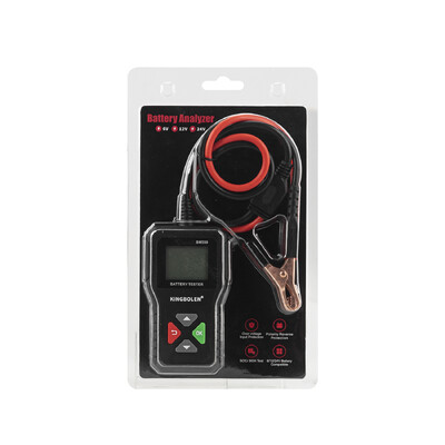 KINGBOLEN BM550 autóakkumulátor teszter 6V 12V 24V Detect Auto Battery Analyzer 100-2000 CCA akkumulátor hullámformájú autóakkumulátor eszköz