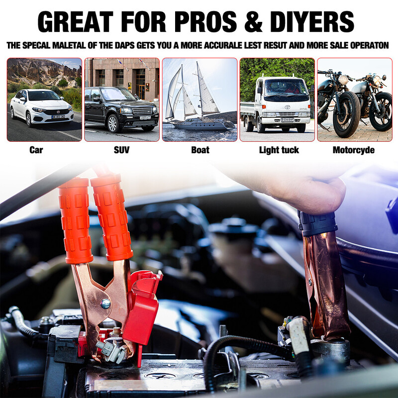 Kingbolen BM560 automobilio akumuliatoriaus testeris 6V 12V BM580 akumuliatoriaus analizatoriaus sukimosi testas Įkrovimo bandymas apkrovos testas BM550 PK KW650