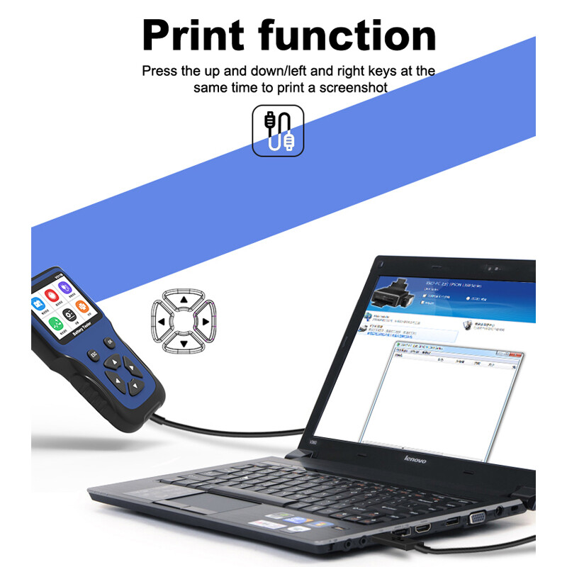 V311B Detector baterie auto 12V Măsurarea calității bateriei Capacitate Putere Tensiune Durată Afișaj digital Detector baterie General