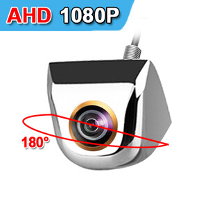 AHD 1920x1080P Unisersal auto tagurduskaamera 180-kraadine kalasilm objektiiv Starlight Night Vision HD sõiduki tahavaatekaamera