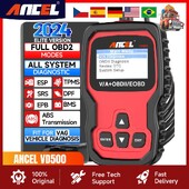 „Ancel VD500 OBD2“ automobilių skaitytuvas, automobilio kodų skaitytuvas, alyvos atstatymas EPB DTC TP ABS SRS visos sistemos diagnostikos įrankis, skirtas VW, skirtas „Audi“