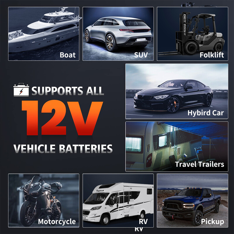 QUICKLYNKS BT2000 Bluetooth 12V monitor batérie, test štartovania a nabíjania autobatérie, analyzátor batérií, tester nástrojov pre Android a iOS