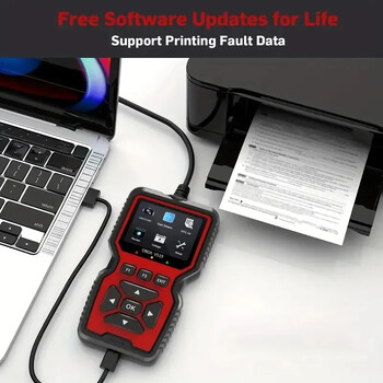 Νέο OBD2 Scanner Professional Auto Engine System Diagnostic Lifetime Free Discovery Code DTC Reader Car Diagnostic Tool