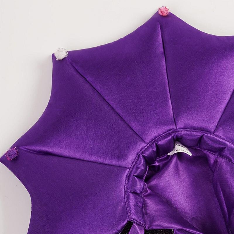 Kačių Helovino kostiumas Odai draugiškas katės apsiaustas raganos kepurė Kostiumai Helovino šuniui Patogūs katės burtininko apranga raganos šuo