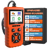 OBD2 skaitytuvo diagnostikos įrankis, variklio kodo skaitytuvas su atstatymu, automobilio kodų skaitytuvai ir nuskaitymo įrankiai visoms OBDII / EOBD transporto priemonėms
