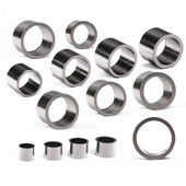 Motociklo duslintuvo išmetimo vamzdis grafito tarpiklio sandariklio žiedas 30–62 mm vidinis skersinis duslintuvo jungtis Motos purvo duobės dviračio sandarinimo žiedas