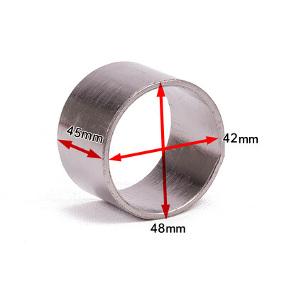 Motociklo duslintuvo išmetimo vamzdis grafito tarpiklio sandariklio žiedas 30–62 mm vidinis skersinis duslintuvo jungtis Motos purvo duobės dviračio sandarinimo žiedas