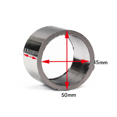Motociklo duslintuvo išmetimo vamzdis grafito tarpiklio sandariklio žiedas 30–62 mm vidinis skersinis duslintuvo jungtis Motos purvo duobės dviračio sandarinimo žiedas
