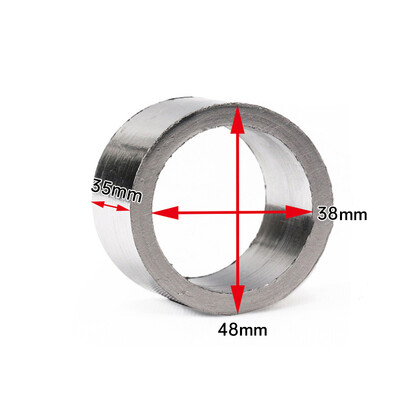 Motociklo duslintuvo išmetimo vamzdis grafito tarpiklio sandariklio žiedas 30–62 mm vidinis skersinis duslintuvo jungtis Motos purvo duobės dviračio sandarinimo žiedas