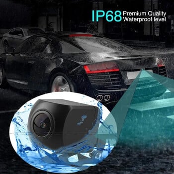 AHD Fish Eye Lens Car Rear Front Camera Starlight Night Vision Reverse Camera Set 170 Degree Vehicle Parking Backup Cam