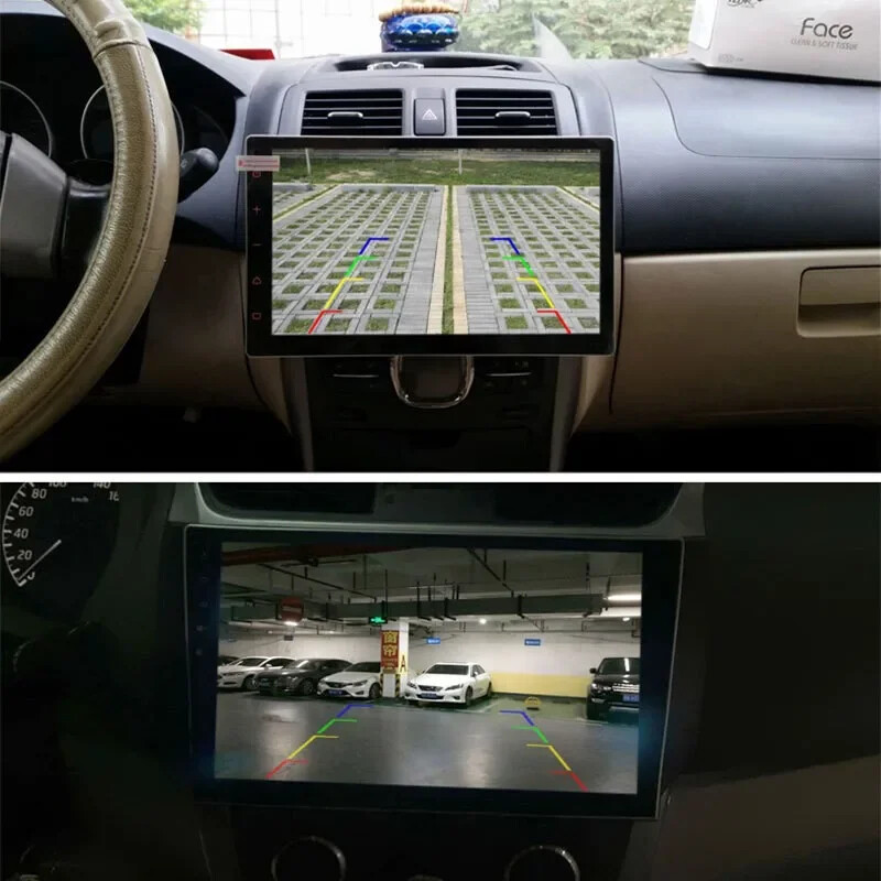 AHD žuvies akies objektyvo automobilio galinio priekinio vaizdo kamera Starlight Night Vision atbulinės eigos kameros rinkinys 170 laipsnių transporto priemonės parkavimo atsarginė kamera