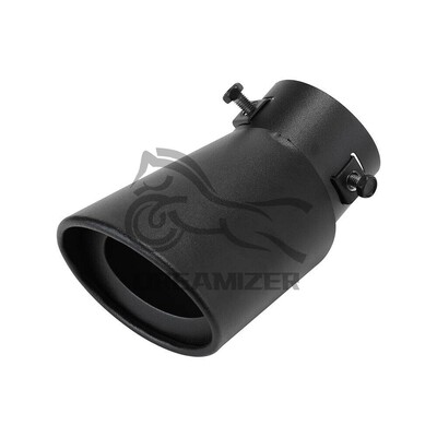 Skirtas Ford Focus 2" automobilio išmetimo vamzdis nerūdijančio plieno galinis išmetimo vamzdis galinis duslintuvo antgalis matinis juodas universalus automobilio išmetimo vamzdis