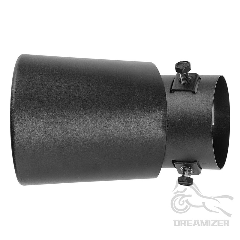 Skirtas Ford Focus 2" automobilio išmetimo vamzdis nerūdijančio plieno galinis išmetimo vamzdis galinis duslintuvo antgalis matinis juodas universalus automobilio išmetimo vamzdis