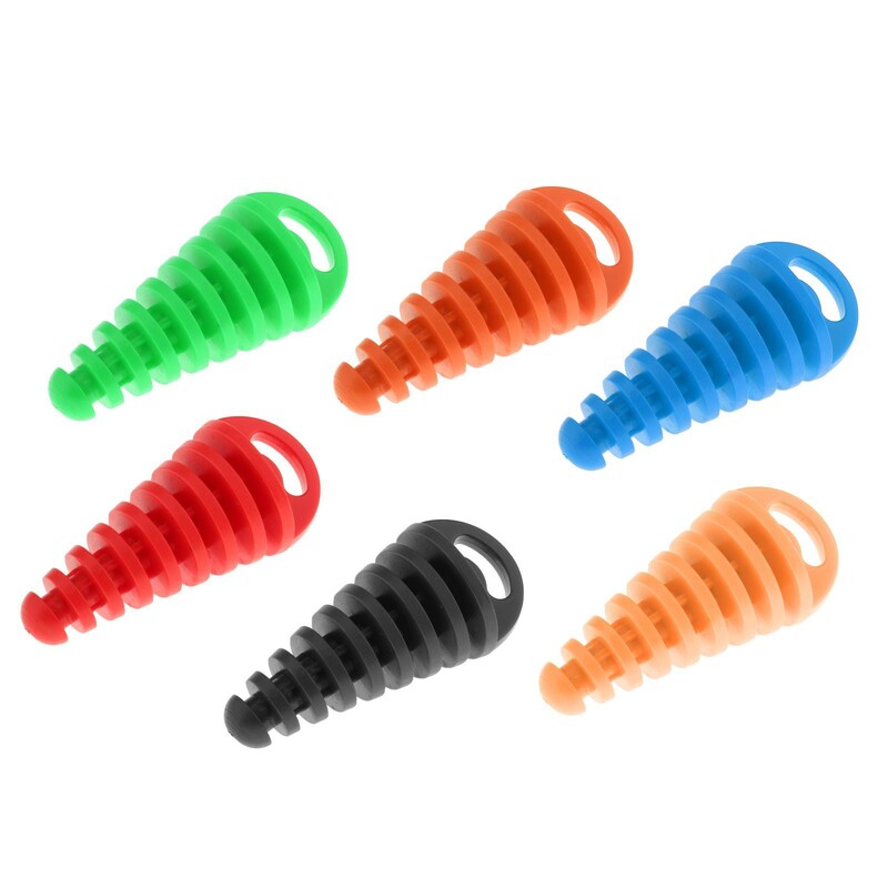 Guminis motociklo „Dirt Bike“ duslintuvo išmetimo vamzdžio duslintuvo plovimo dangtelis