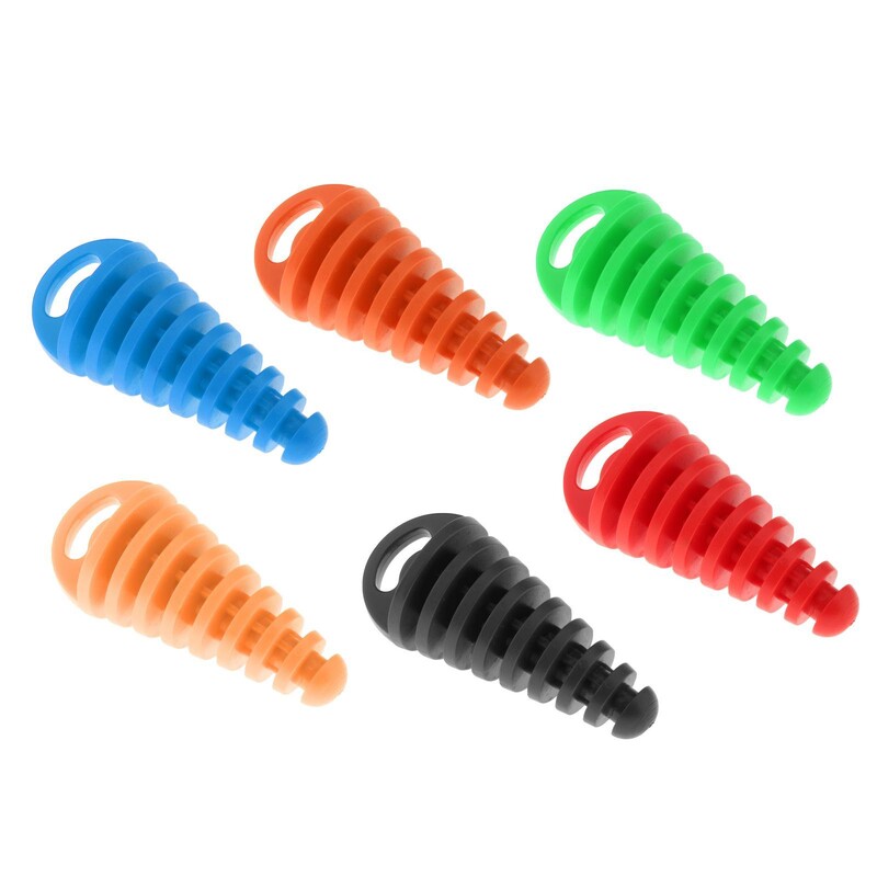 Guminis motociklo „Dirt Bike“ duslintuvo išmetimo vamzdžio duslintuvo plovimo dangtelis