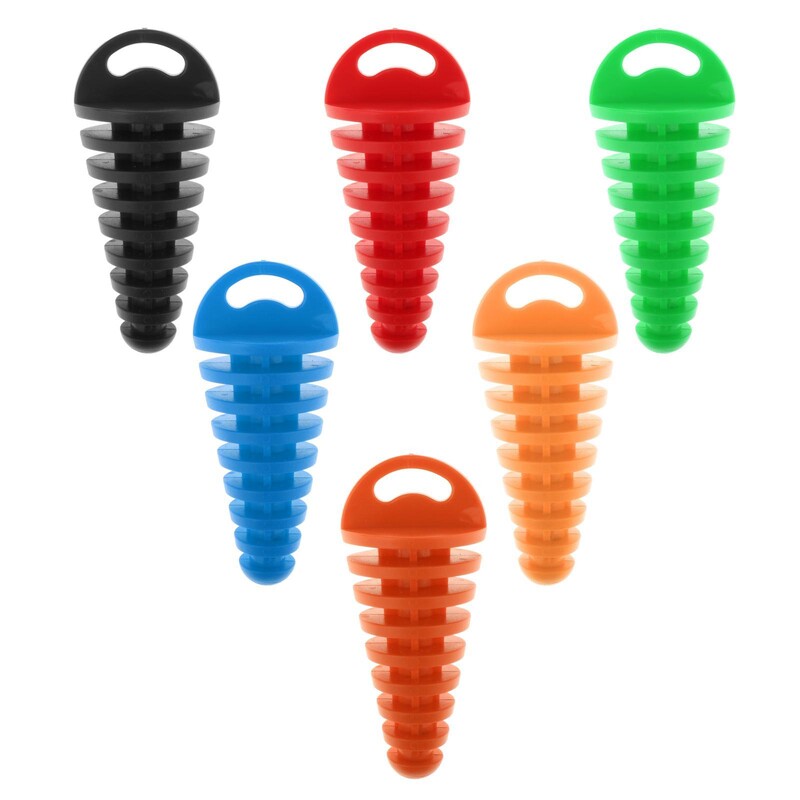 Guminis motociklo „Dirt Bike“ duslintuvo išmetimo vamzdžio duslintuvo plovimo dangtelis