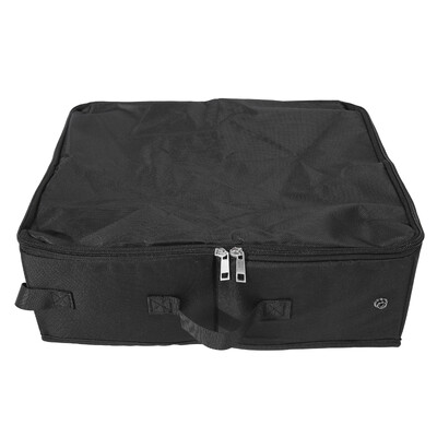 Nešiojama kačių kelioninė kraiko dėžutė su dangteliu, nepralaidi vandeniui sulankstoma kačių kraiko dėžutė su sandariais dvigubais užtrauktukais kačių kraiko dėžute