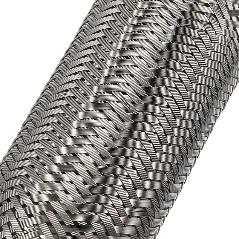 X Autohaux 45/50/55/65/70/75mm automobilio duslintuvas išmetimo lankstus vamzdis lankstus vamzdelis išmetimo jungties duslintuvas nerūdijantis plienas 160mm 200mm