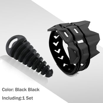 Заглушител за мотоциклет Кръгъл мото изпускателен ауспух Протекторно покритие Комплект щепсели за изпускателна тръба за KTM Yamaha Husqvarna Dirt Pit Bike