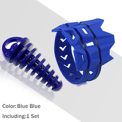 Motorkerékpár hangtompító kerek Moto kipufogó kipufogó védőburkolat Kipufogócső dugó készlet KTM Yamaha Husqvarna Dirt Pit Bike-hoz