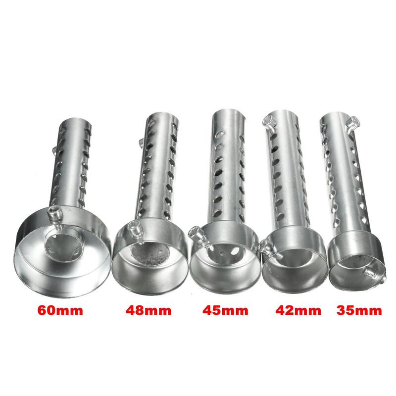 Motociklo Can DB Killer Silencer Triukšmo pašalinimo Išmetimo Reguliuojamas Duslintuvo duslintuvas 35mm/42mm/45mm/48mm/60mm