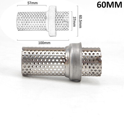 51mm 60mm Universal DB Killer Catalizator Slip On Motocicletă Amortizor de zgomot Sunet de evacuare Moto Escape Toba de eșapament