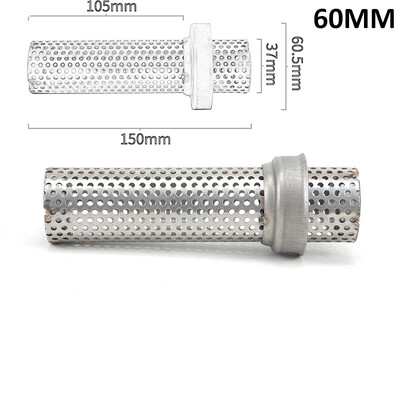 51mm 60mm Universal DB Killer Catalizator Slip On Motocicletă Amortizor de zgomot Sunet de evacuare Moto Escape Toba de eșapament