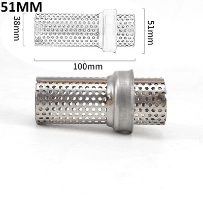 51mm 60mm Universal DB Killer Catalizator Slip On Motocicletă Amortizor de zgomot Sunet de evacuare Moto Escape Toba de eșapament