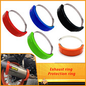 Universalios motociklo dalys 100–160 mm apvalus išmetimo apsaugos žiedas, dekoravimo žiedas