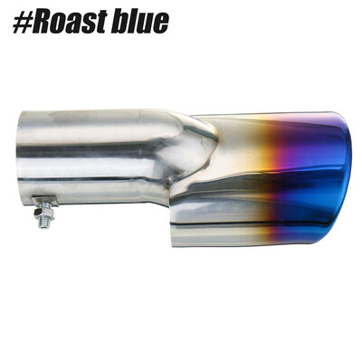 1 buc. Vârf tobă de eșapament universală, țeavă rotundă din oțel inoxidabil, coadă de evacuare cromată pentru Honda Civic 10th Gen 4dr Sedan 2016 2017