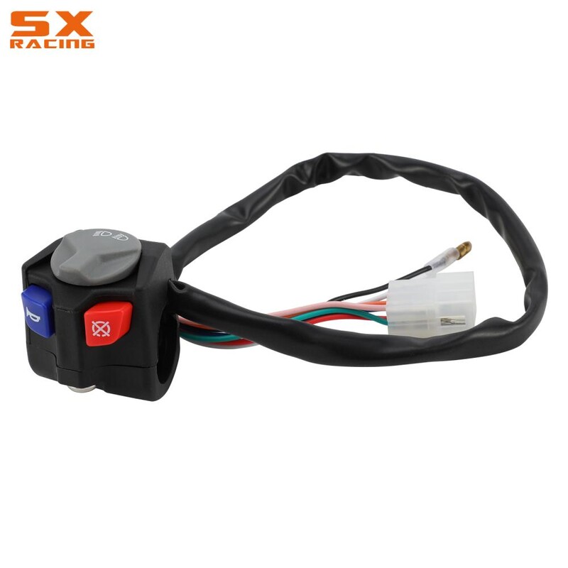 Motocikla priekšējo lukturu skaņas signāla slēdzis priekš KTM HUSQVARNA GAS GAS EC250-300 EC250F/350F 21-23 TE 125 14-16 TE 150 17-19 TE 250