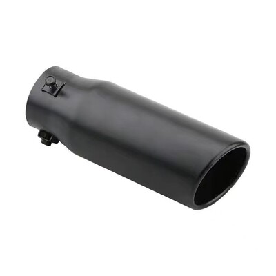 Automobilio bendrojo didelio skersmens išmetimo vamzdis modifikuotas duslintuvas naujas pailgintas įstrižainės dengimas nerūdijančio plieno galinis dujų gaubtas